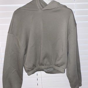 Zara Cropped Hoodie